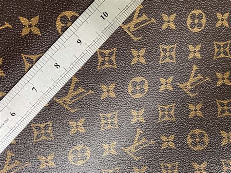 fake louis vuitton leather material|louis vuitton printed leather.